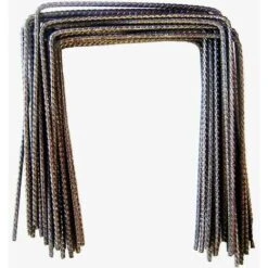 Lot De 100 Agrafes Métal 20x20x20cm