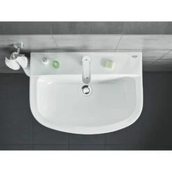 GROHE Bau Ceramic Lavabo Suspendu 60 Cm Blanc Alpin 39421000 -Geberit || Grohe || ALLIBERT Soldes 62298216 3