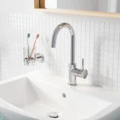 GROHE Bau Ceramic Lavabo Suspendu 60 Cm Blanc Alpin 39421000 -Geberit || Grohe || ALLIBERT Soldes 62298216 4