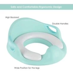 Réducteur De Toilette, Rehausseur WC Enfant Siège De Toilette,Marche Pieds Enfant 2 Marches Antidéparant Pour Apprentissage De La Propreté. (Vert) -Geberit || Grohe || ALLIBERT Soldes 63799420 5