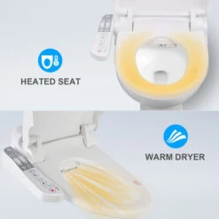 R FLORY Abattant WC Japonais Lavant électronique, Luxe Désodorisation Intelligent - FDB600 (Normal-EU) -Geberit || Grohe || ALLIBERT Soldes 64462378 3