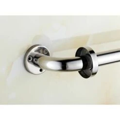 Barre D'appui Salle De Bain Antidérapant Poignée De Baignoire Barre Porte Serviette Mural Balustrade Combinaison Pour Personnes Âgée -Geberit || Grohe || ALLIBERT Soldes 64503789 3