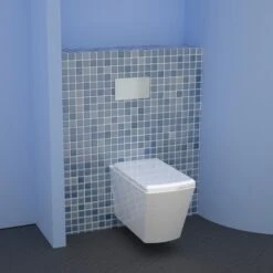 Easy Bati Habillage Universel Pour WC Bâti-support - Lazer 391011 -Geberit || Grohe || ALLIBERT Soldes 6537691 3