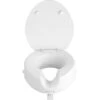 WENKO Abattant Rehausseur WC Adulte, Rehausseur WC 5 Cm Avec Frein De Chute, Secura, Capacité De Charge 150kg, Duroplast, 41.5x19x44 Cm, Blanc -Geberit || Grohe || ALLIBERT Soldes 6580192 1