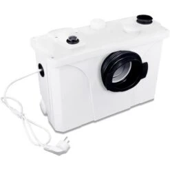 Froadp 700W Pompes De Relevage, Pompes à Eaux Usées, Sanitaires Avec Lames En Acier Et Débit De Charbon, Actif Jusqu'à 180L/min Pour Lavabo Salle De Bain