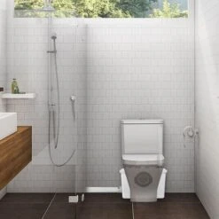 Froadp 700W Pompes De Relevage, Pompes à Eaux Usées, Sanitaires Avec Lames En Acier Et Débit De Charbon, Actif Jusqu'à 180L/min Pour Lavabo Salle De Bain -Geberit || Grohe || ALLIBERT Soldes 67453150 4