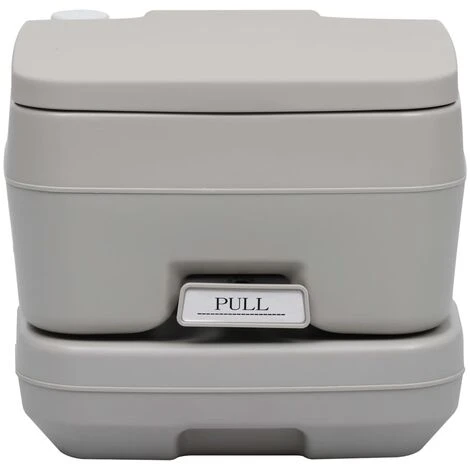 LangRay Toilette Portable De Camping Gris 10+10 L 4 LangRay Toilette Portable De Camping Gris 10+10 L – Image 2
