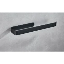 Porte Sopalin Mural Noir,33cm Porte Essuie Tout Mural Auto-Adhésif Ou à Percer,Support Sopalin Space En Aluminium Pour Cuisine,Salle De Bain,Placards,Vertical Ou Horizontal,Noir 11 Porte Sopalin Mural Noir,33cm Porte Essuie Tout Mural Auto-Adhésif Ou à Percer,Support Sopalin Space En Aluminium Pour Cuisine,Salle De Bain,Placards,Vertical Ou Horizontal,Noir -Geberit || Grohe || ALLIBERT Soldes 68295476 5