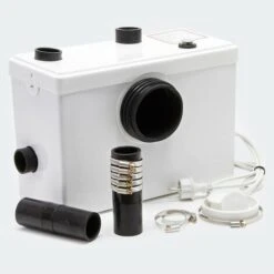 Station Pompe De Relevage WC+2 Installations Sanitaires 240l/min 600 Watts