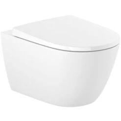 Roca Ona Cuvette Sans Bride Et Fixations Invisibles + Abattant Soft Close (Onarimless)