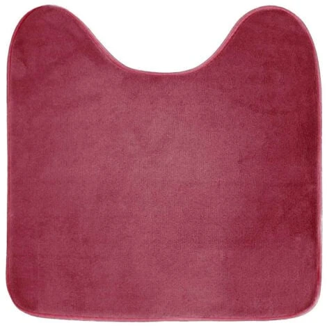 Tapis Contour WC Vitamine 45x45cm Framboise 3 Tapis Contour WC Vitamine 45x45cm Framboise