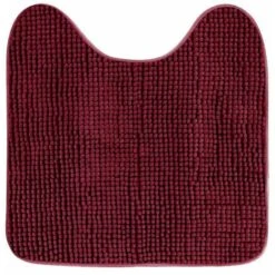 Tapis Contour WC Sweety 45x45cm Framboise