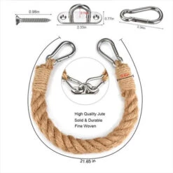 Porte-papier Toilette ，Porte-Papier Hygiénique Corde De Chanvre Porte-Papier Hygiénique 60cm Brun FUIENKO -Geberit || Grohe || ALLIBERT Soldes 71487403 4