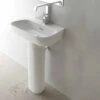 Colonne Pour Lavabo Modèle F50 Small Compatible Avec Lavabo E112LV601 Cm 60x40 Domus Falerii -Geberit || Grohe || ALLIBERT Soldes 71701412 1