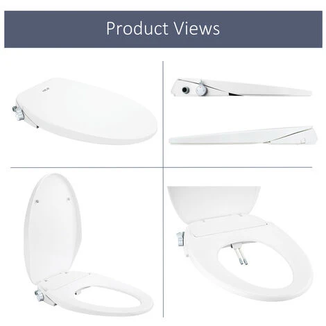 MEJE Abattant Wc Japonais Lavant Non électrique,double Buse Autonettoyante-allongéé 7 MEJE Abattant Wc Japonais Lavant Non électrique,double Buse Autonettoyante-allongéé – Image 5