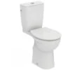 Ideal Standard Tirso, Pack WC à Poser Sans Bride, Cuvette En Porcelaine Vitrifiée, Fixations Cachées, Abattant Frein De Chute (R033601) -Geberit || Grohe || ALLIBERT Soldes 72864796 1