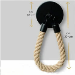 Porte Papier Toilette Sans Perçage, Vintage Porte Rouleau Papier Toilette, Noir Mat Support Papier Toilette Pour Salle De Bain Et WC