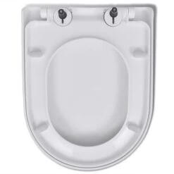 Abattant WC à Fermeture En Douceur Siège Toilette Lunette 45 X 35 Cm 11 Abattant WC à Fermeture En Douceur Siège Toilette Lunette 45 X 35 Cm -Geberit || Grohe || ALLIBERT Soldes 75565444 5