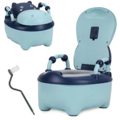 VINGO Pot Pour Enfant, Pot D'apprentissage, Pot De Chambre, Accessoire De Toilette, Entraîneur De Toilette Drôle Pour Bébé