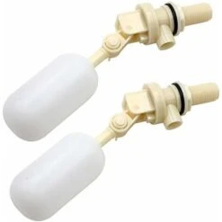 Lot De 2 Valve Flottante Pour Remplir Automatiquement Les Abreuvoirs Pour Chien, Automatique De Remplissage 1/2 NPT