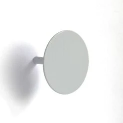 Patère à Fixer Colorée Blanc Diam : 68 Mm