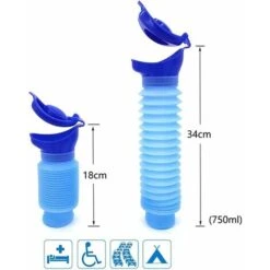 Toilette De Poche, Urinoir Rétractable D'urgence, Tasse D'urine En Entonnoir En Silicone, Bouteille De Pipi De Toilette Portable Pour Enfants Adultes 9 Toilette De Poche, Urinoir Rétractable D'urgence, Tasse D'urine En Entonnoir En Silicone, Bouteille De Pipi De Toilette Portable Pour Enfants Adultes -Geberit || Grohe || ALLIBERT Soldes 78420010 3