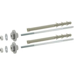 Fixations Lavabo Mur Isolé Polystyrène Vis 8x220 Mm Chevilles 10x160 Mm X2 NOYON & THIEBAULT