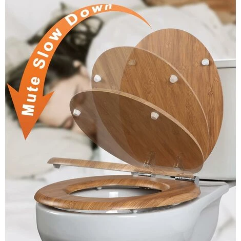 Fixations Remplacement WC Charnière WC Fixations Charnières De Siège De Toilette, Convient à La Plupart Des Styles De Toilettes, Facile à Assembler 4 Fixations Remplacement WC Charnière WC Fixations Charnières De Siège De Toilette, Convient à La Plupart Des Styles De Toilettes, Facile à Assembler – Image 2