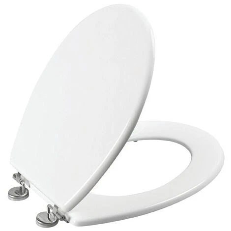 Abattant WC Laqué Blanc BOLIVA - AQUARINE - 814063 3 Abattant WC Laqué Blanc BOLIVA - AQUARINE - 814063