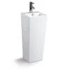 Lave Main Totem Carré - Céramique Blanc - 33x84 Cm - Line 2 Lave Main Totem Carré - Céramique Blanc - 33x84 Cm - Line -Geberit || Grohe || ALLIBERT Soldes 8011521 1