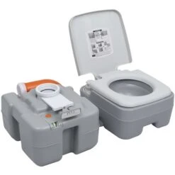 Toilette De Camping | Toilette Portable WC Chimique Gris 20+10 L 16013 -Geberit || Grohe || ALLIBERT Soldes 80862678 4