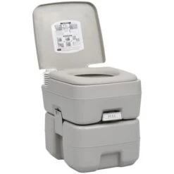 Toilette De Camping | Toilette Portable WC Chimique Gris 20+10 L 42314 -Geberit || Grohe || ALLIBERT Soldes 80862780 5