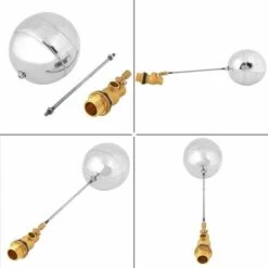 Robinet à Flotteur DN20, G3/4 "Boule De Flottement De Robinet Flottant De Capteur D'eau à Filetage Mâle Flotte Valve+robinet Flotteur Piscine Robinet Flotteur Piscine Robinet Flotteur Piscine Robinet -Geberit || Grohe || ALLIBERT Soldes 81186469 4