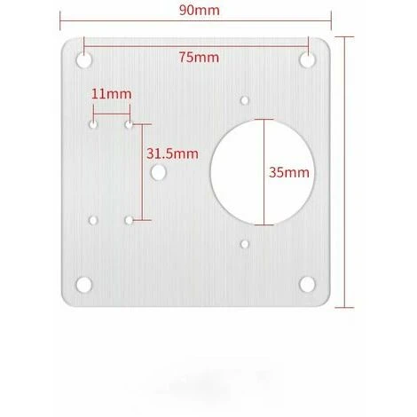 4 Pièces Plaque De Réparation De Charnière D'armoire Avec Trou, Supports De Réparation Plaques Installation Facile Avec 24 Vis, Kit De Réparation De Charnière Pour Bois, Meubles, Étagères 4 4 Pièces Plaque De Réparation De Charnière D'armoire Avec Trou, Supports De Réparation Plaques Installation Facile Avec 24 Vis, Kit De Réparation De Charnière Pour Bois, Meubles, Étagères – Image 2