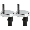 2 Pieces Abattant WC De Toilettes A Charniere Fixations, Charnieres A Degagement Rapide, Charniere Abattant WC Fixations, Avec Vis Caoutchouc Rechange 1 2 Pieces Abattant WC De Toilettes A Charniere Fixations, Charnieres A Degagement Rapide, Charniere Abattant WC Fixations, Avec Vis Caoutchouc Rechange -Geberit || Grohe || ALLIBERT Soldes 82075391 1