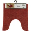 TENDANCE - Tapis Contour WC En Polyester Terracotta 45 X 50 Cm -Geberit || Grohe || ALLIBERT Soldes 82161759 1