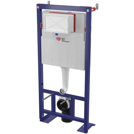 Swiss Aqua Technologies Pack WC Bati-support Autoportant + Cuvette SAT Infinitio Sans Bride + Abattant Soft Close + Plaque Blanche 6 Swiss Aqua Technologies Pack WC Bati-support Autoportant + Cuvette SAT Infinitio Sans Bride + Abattant Soft Close + Plaque Blanche – Image 4