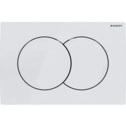 Geberit Plaque De Commande Delta01, Blanc (115.107.11.1)