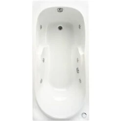 ALLIBERT Baignoire Balnéo AQUAZEN 2 - CARINA 170 X 80 Cm