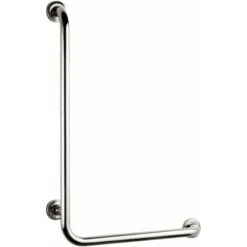 ALLIBERT Poignée PMR Coudée Bain Douche En Inox 90° USIS Chromé