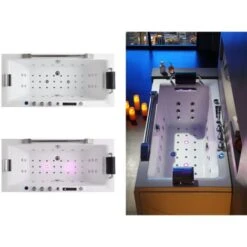 Baignoire Balnéo D-Cleveland 46 Jets -Geberit || Grohe || ALLIBERT Soldes 8583279 4