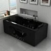 Baignoire Balnéo Caïman Black 32 Jets -Geberit || Grohe || ALLIBERT Soldes 8583288 1