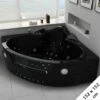 Baignoire Balnéo Manhattan Black 38 Jets -Geberit || Grohe || ALLIBERT Soldes 8583295 1