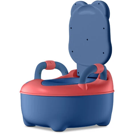AUFUN Pot De Toilette Pour Enfant Siège De Toilette Baby Potty Avec Poignées Pour Tout-petits (bleu, Classique) 5 AUFUN Pot De Toilette Pour Enfant Siège De Toilette Baby Potty Avec Poignées Pour Tout-petits (bleu, Classique) – Image 3
