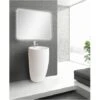 Lavabo Colonne En Céramique Blanche 52 X 85 X 53 Cm BOSTON -Geberit || Grohe || ALLIBERT Soldes 8714467 1