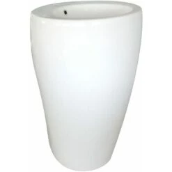 Lavabo Colonne En Céramique Blanche 52 X 85 X 53 Cm BOSTON -Geberit || Grohe || ALLIBERT Soldes 8714467 3