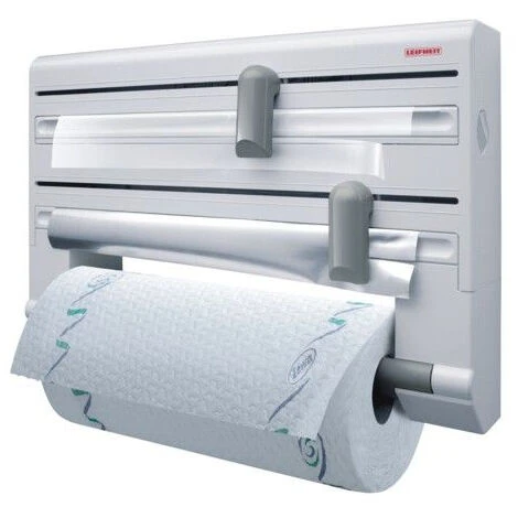 Leifheit 25703 Support De Papier Essuie-main Support De Papier Toilette Monté Au Mur Gris, Blanc 3 Leifheit 25703 Support De Papier Essuie-main Support De Papier Toilette Monté Au Mur Gris, Blanc