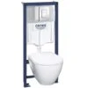 Grohe Pack Bati WC Solido Perfect Compact (39186000) -Geberit || Grohe || ALLIBERT Soldes 8938177 1
