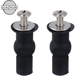 Abattant WC Fixations Charnières Accessoire De Fixation Pour Abattant Convient à Toutes Les Toilettes（18mm) Guazhuni