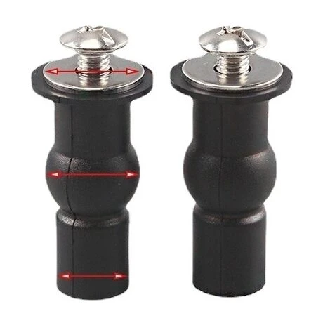 Abattant WC Fixations Charnières Accessoire De Fixation Pour Abattant Convient à Toutes Les Toilettes(18mm) Guazhuni 7 Abattant WC Fixations Charnières Accessoire De Fixation Pour Abattant Convient à Toutes Les Toilettes(18mm) Guazhuni – Image 5